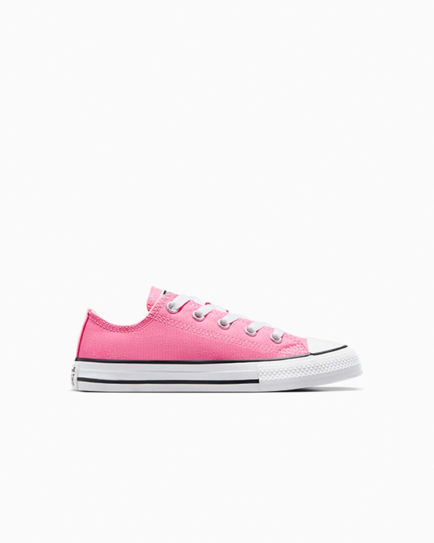 Tenis Converse Chuck Taylor All Star Classicos Cano Baixo Menina Rosa | PT P017904